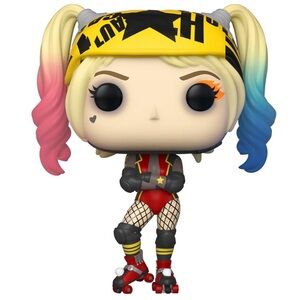 Funko POP! Heroes: Birds of Prey- Harley Quinn (Roller Derby) #307